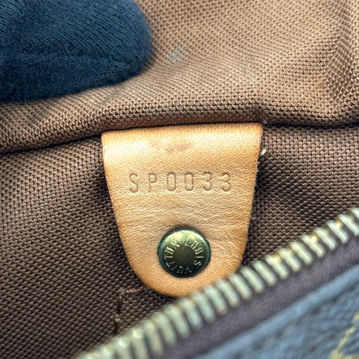 LOUIS VUITTON スピーディ25 モノグラムキャンバス ブラウン ハンドバッグ M41528