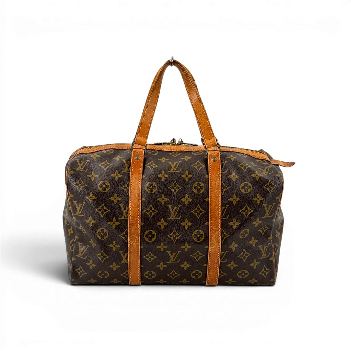 LOUIS VUITTON サック・スープル35 モノグラム ブラウン トラベルボストンバッグ M41626