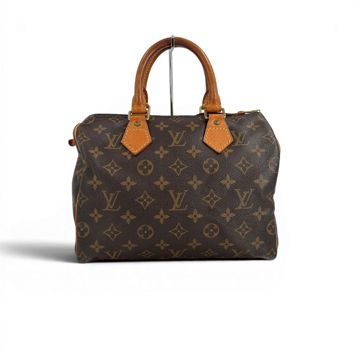 LOUIS VUITTON スピーディ25 モノグラム ブラウン ミニボストンバッグ M41528