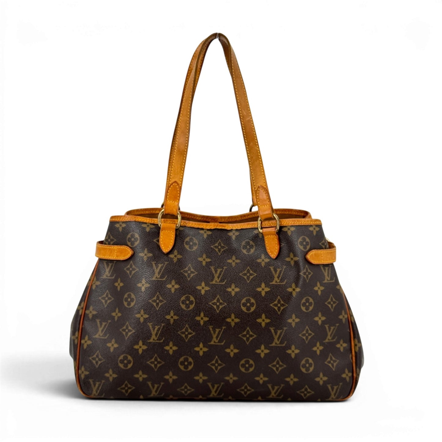 LOUIS VUITTON バティニョール ホリゾンタル モノグラム キャンバス ブラウン トート M51154