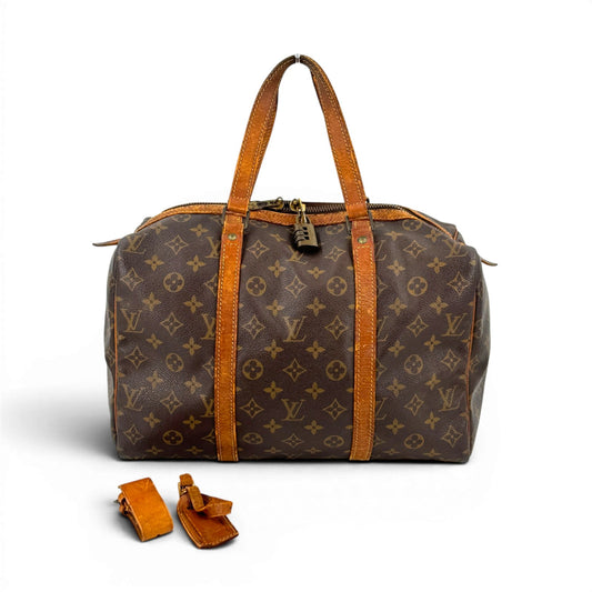 LOUIS VUITTON サック・スープル35 モノグラム ブラウン トラベルボストンバッグ M41626