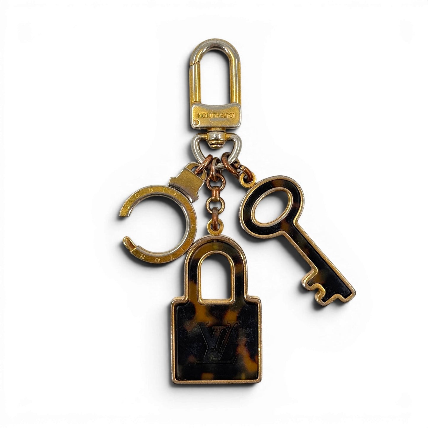 LOUIS VUITTON ビジューサック インソレンス バッグチャーム キーリング GP M65844