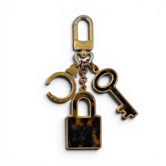 LOUIS VUITTON ビジューサック インソレンス バッグチャーム キーリング GP M65844