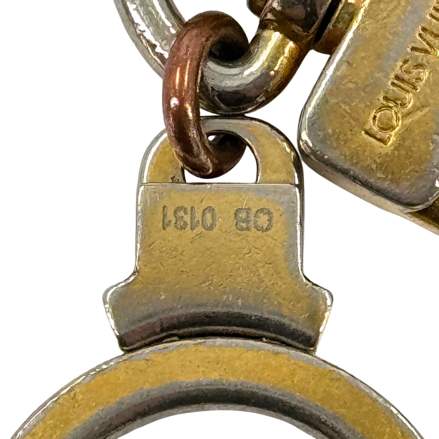 LOUIS VUITTON ビジューサック インソレンス バッグチャーム キーリング GP M65844