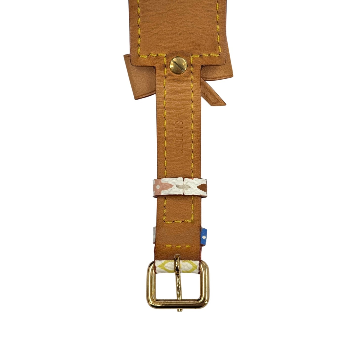 LOUIS VUITTON モノグラム マルチカラー ブレスレット ポルトアドレス ホワイト M92594