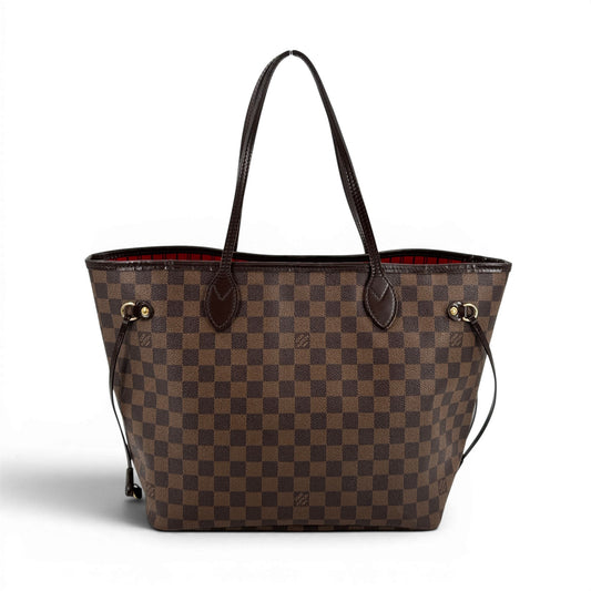LOUIS VUITTON ネヴァーフルMM ダミエ・エベヌ ブラウンキャンバス トートバッグ N51105