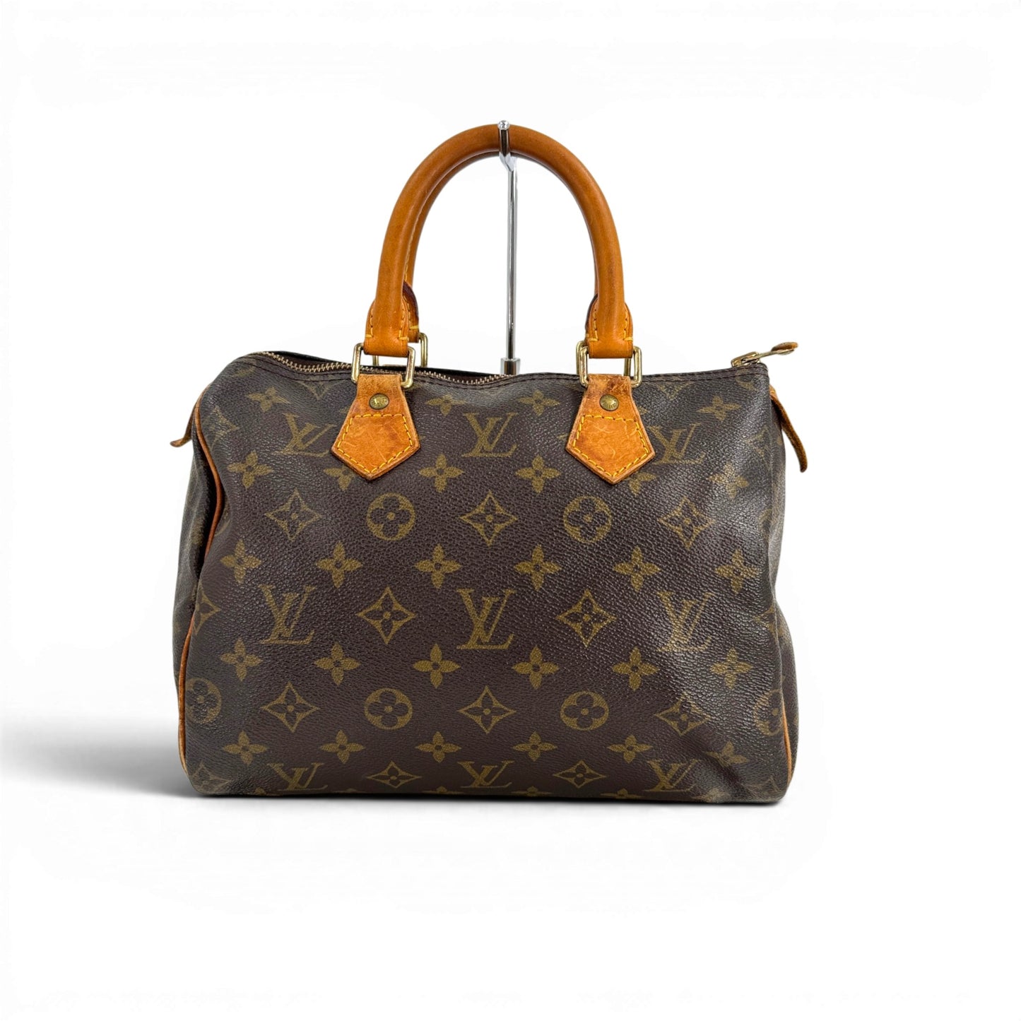 LOUIS VUITTON スピーディ25 モノグラム ブラウン ミニボストンバッグ M41528