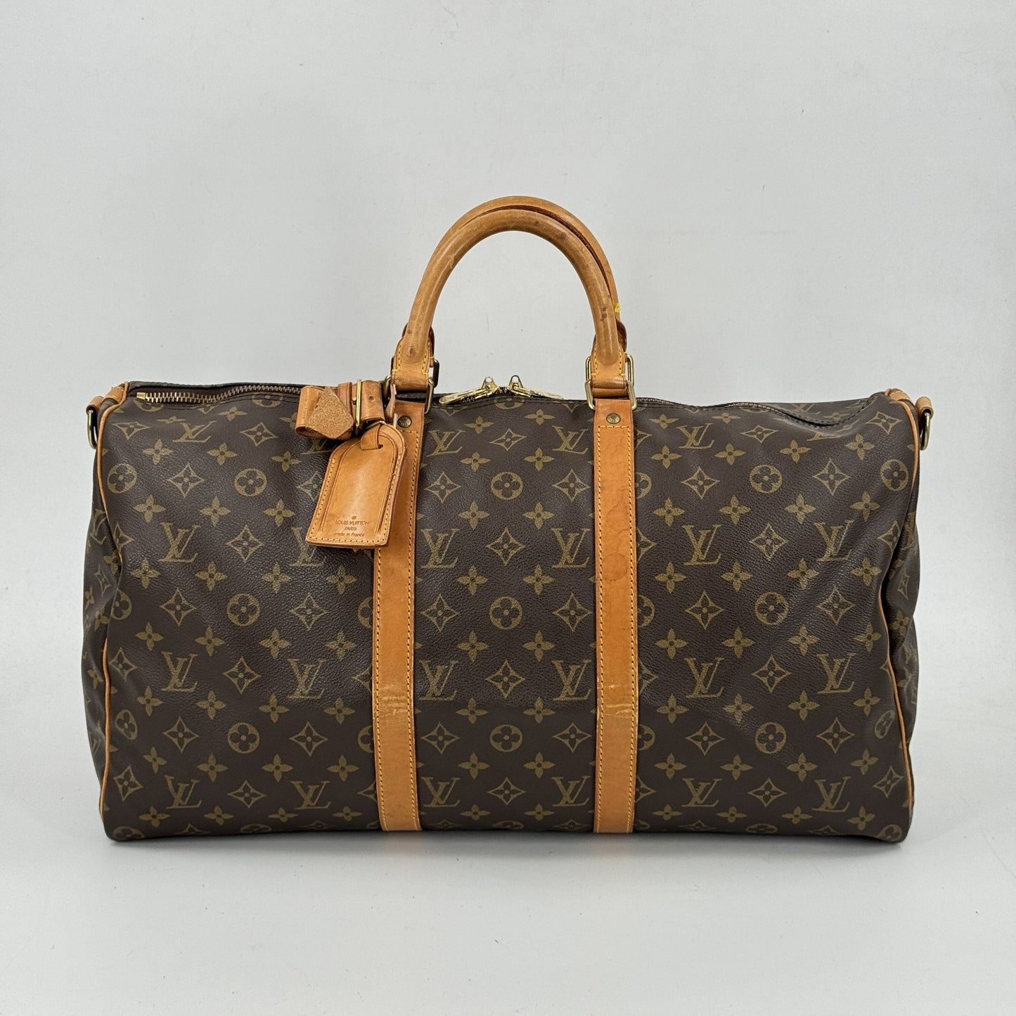 LOUIS VUITTON モノグラム キーポル バンドリエール50 M41416 2WAY ボストンバッグ