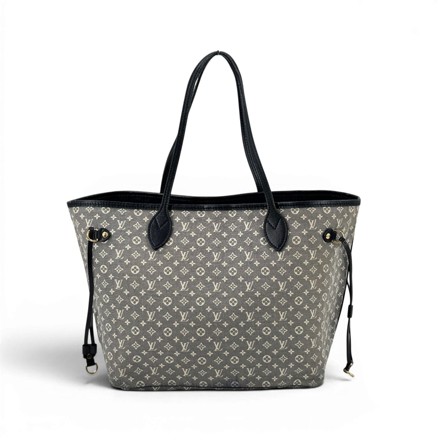 LOUIS VUITTON ネヴァーフルMM モノグラム・イディールキャンバス ネイビー トートバッグ M40514