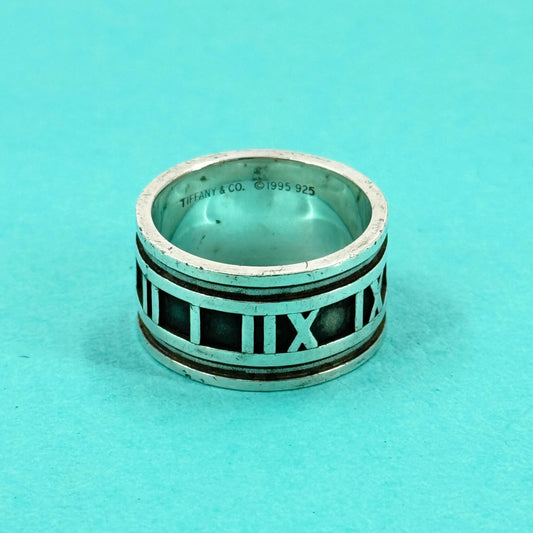 TIFFANY SV925 アトラス リング 18号