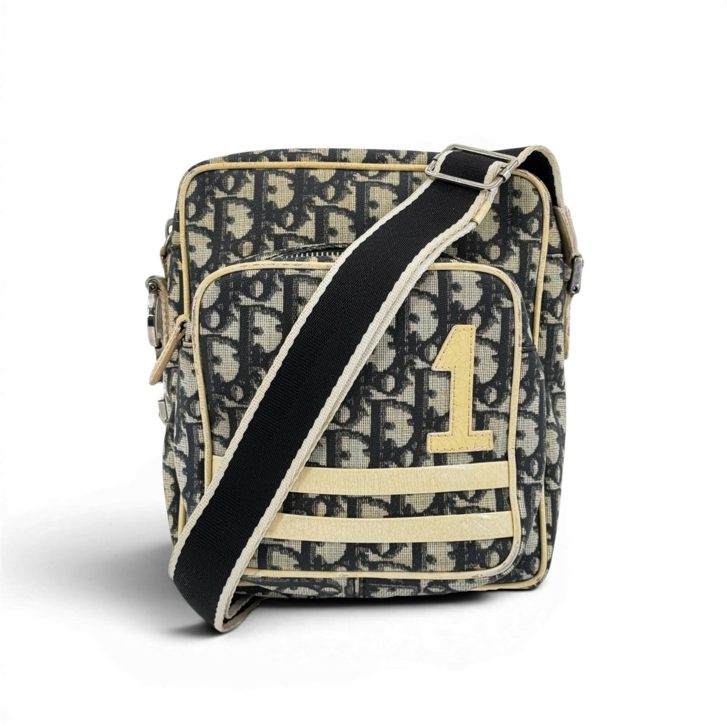 DIOR トロッター キャンバス ショルダーバッグ