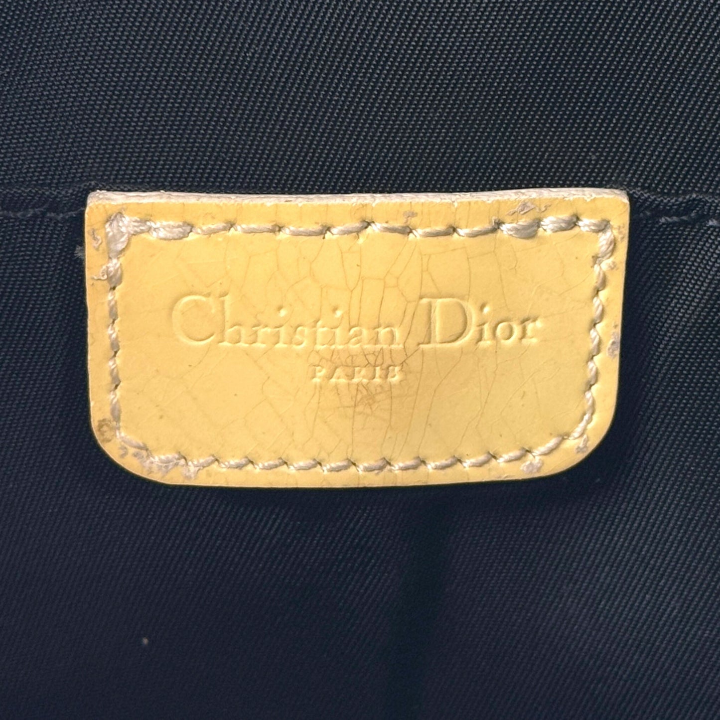 DIOR トロッター キャンバス ショルダーバッグ