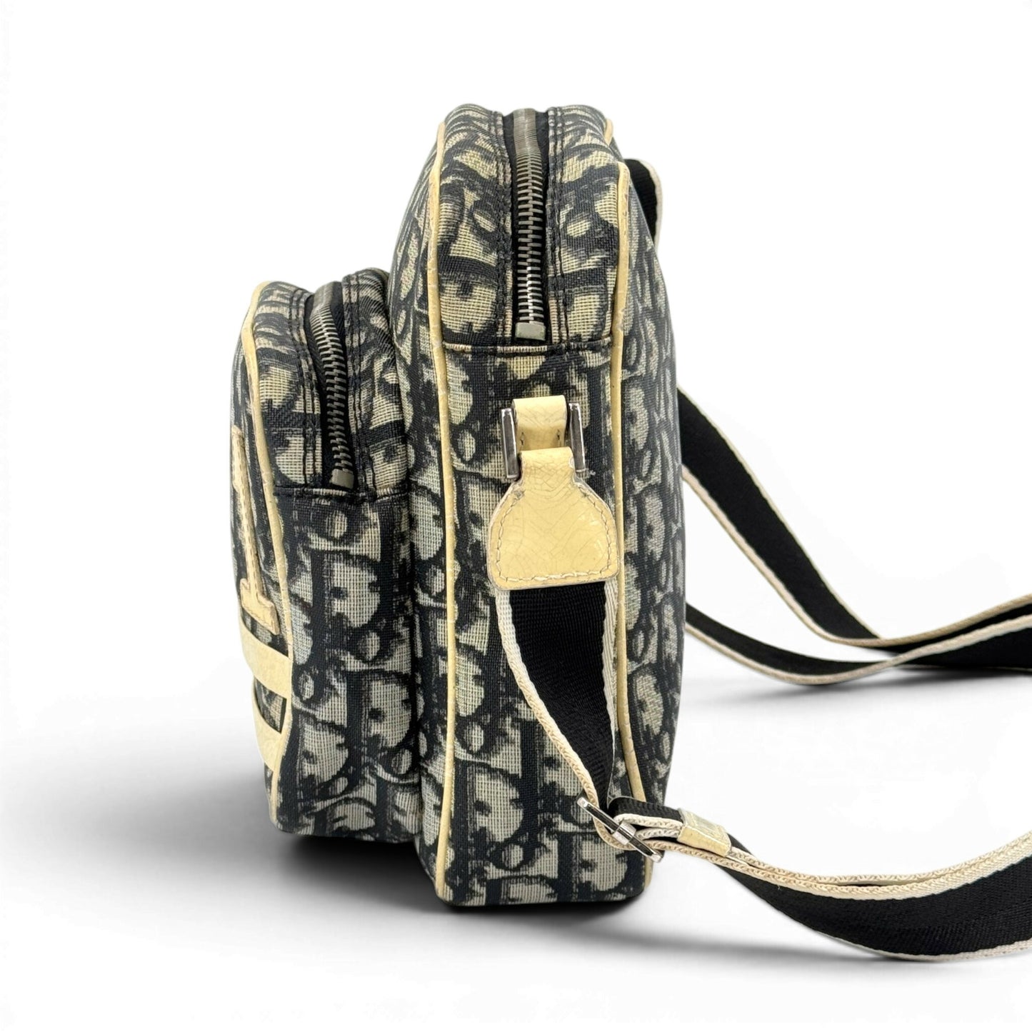 DIOR トロッター キャンバス ショルダーバッグ
