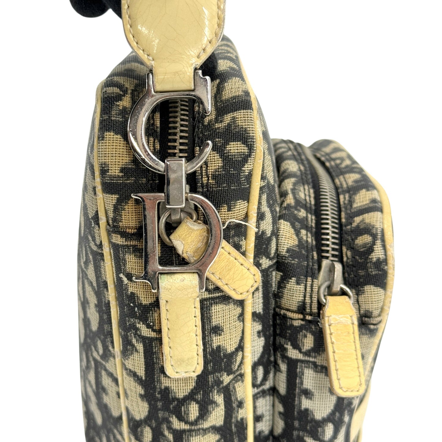 DIOR トロッター キャンバス ショルダーバッグ