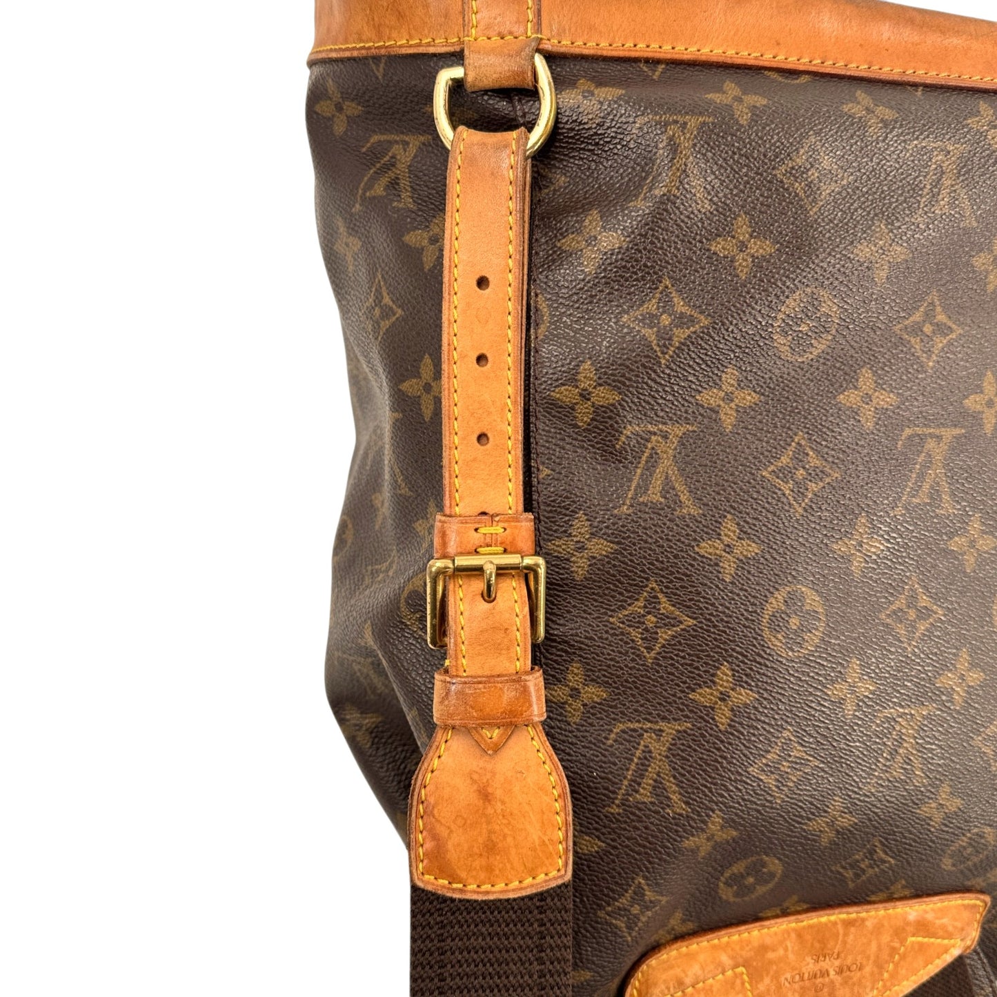 LOUIS VUITTON モンスリGM モノグラムキャンバス ブラウン リュックサック M51135