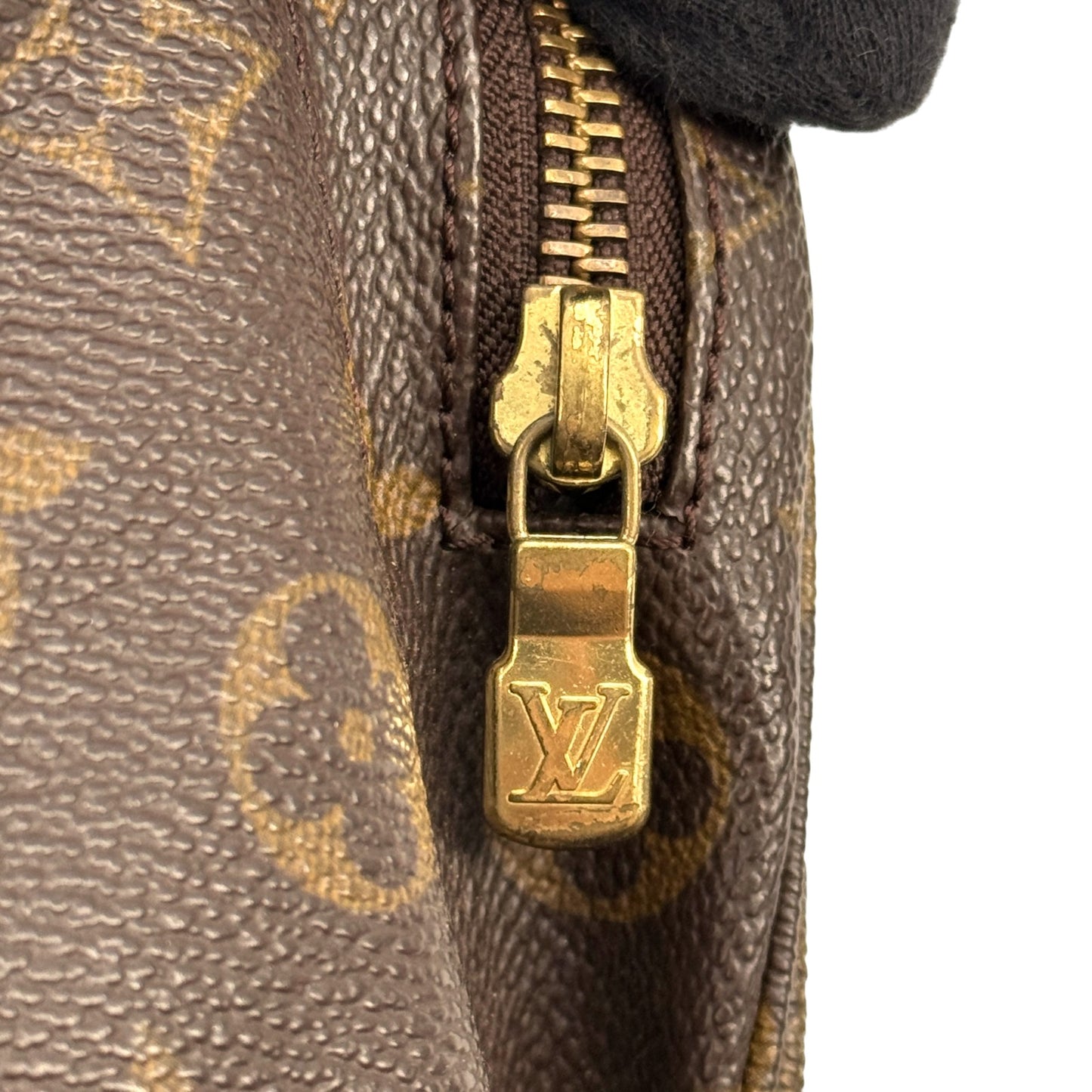 LOUIS VUITTON モンスリGM モノグラムキャンバス ブラウン リュックサック M51135
