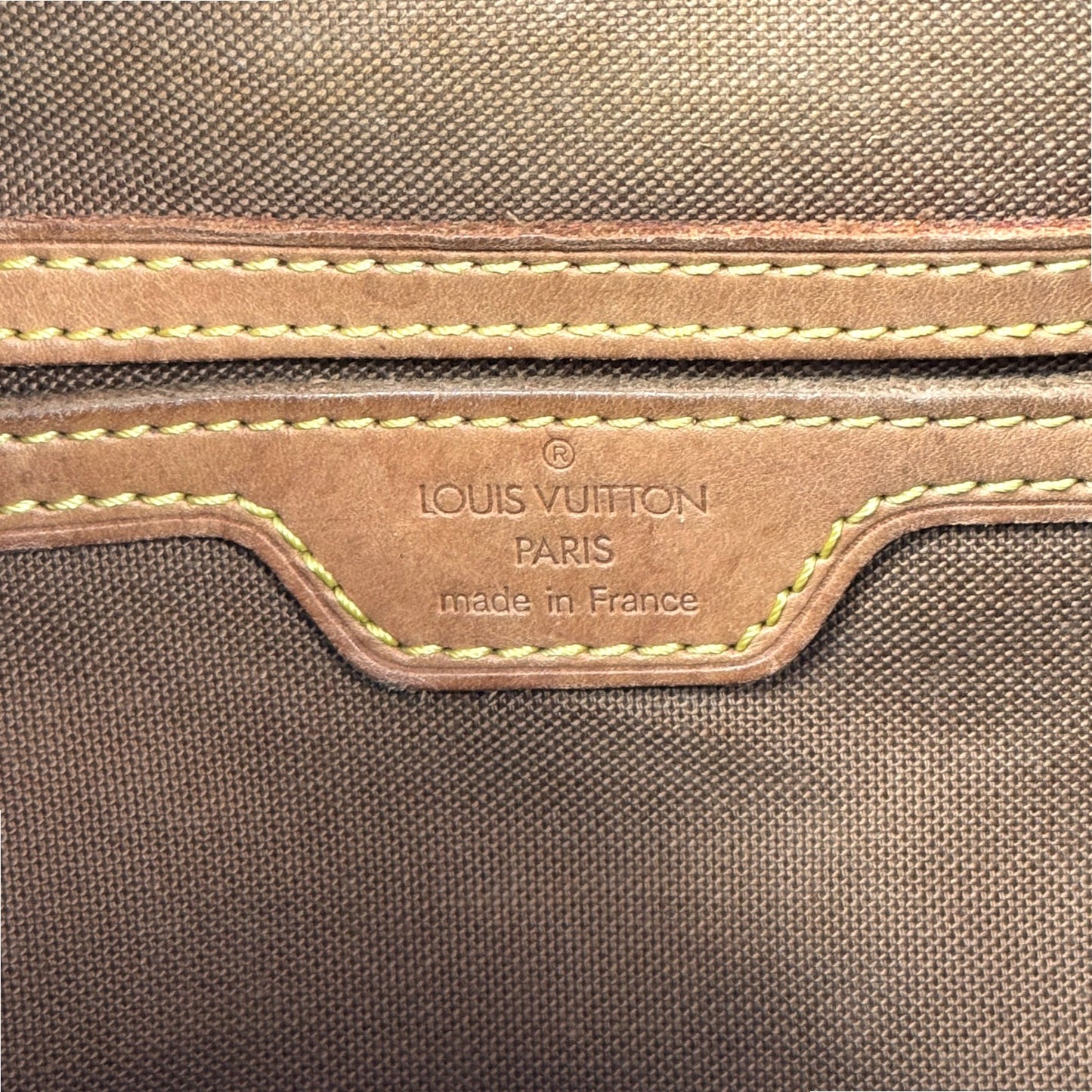 LOUIS VUITTON モンスリGM モノグラムキャンバス ブラウン リュックサック M51135