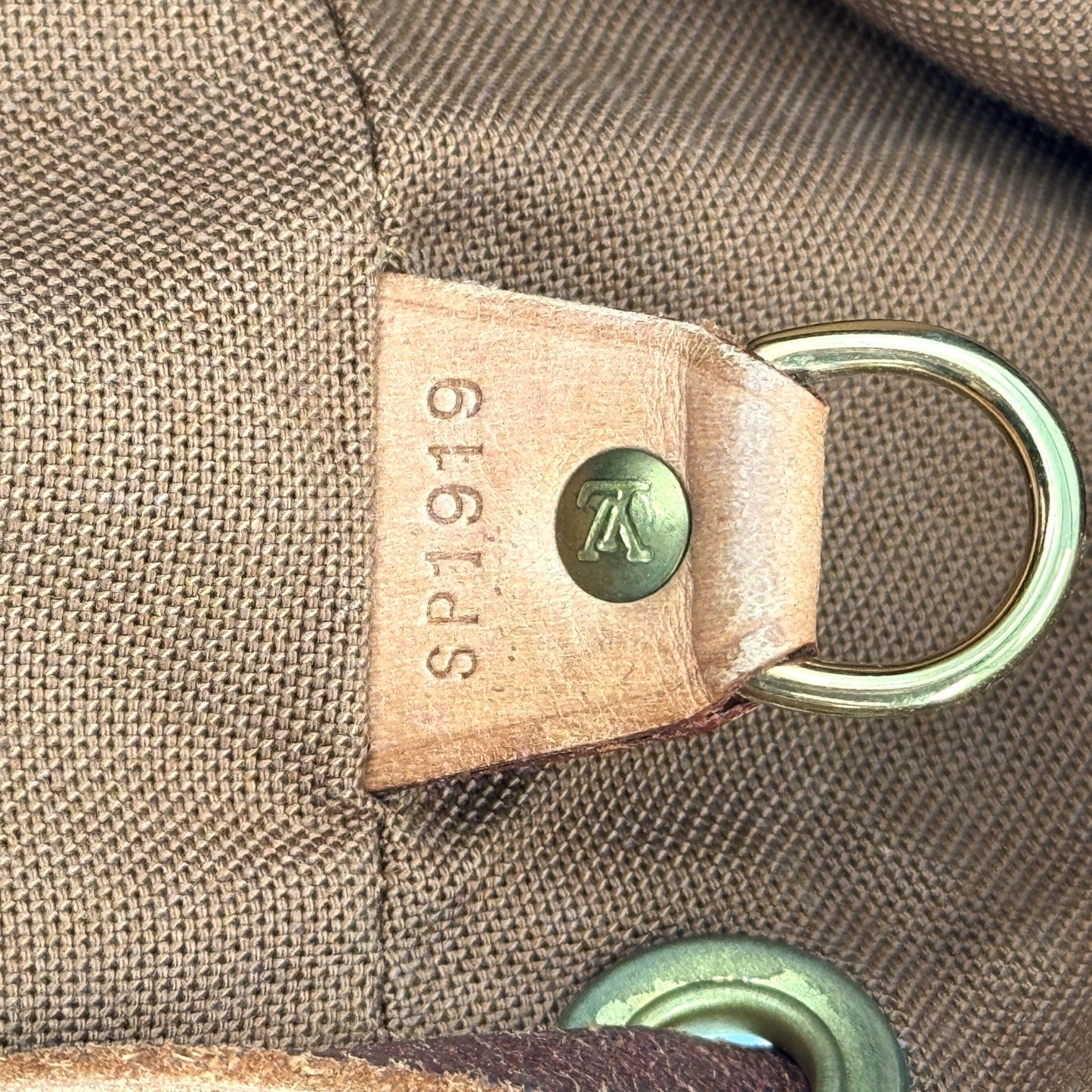 LOUIS VUITTON モンスリGM モノグラムキャンバス ブラウン リュックサック M51135