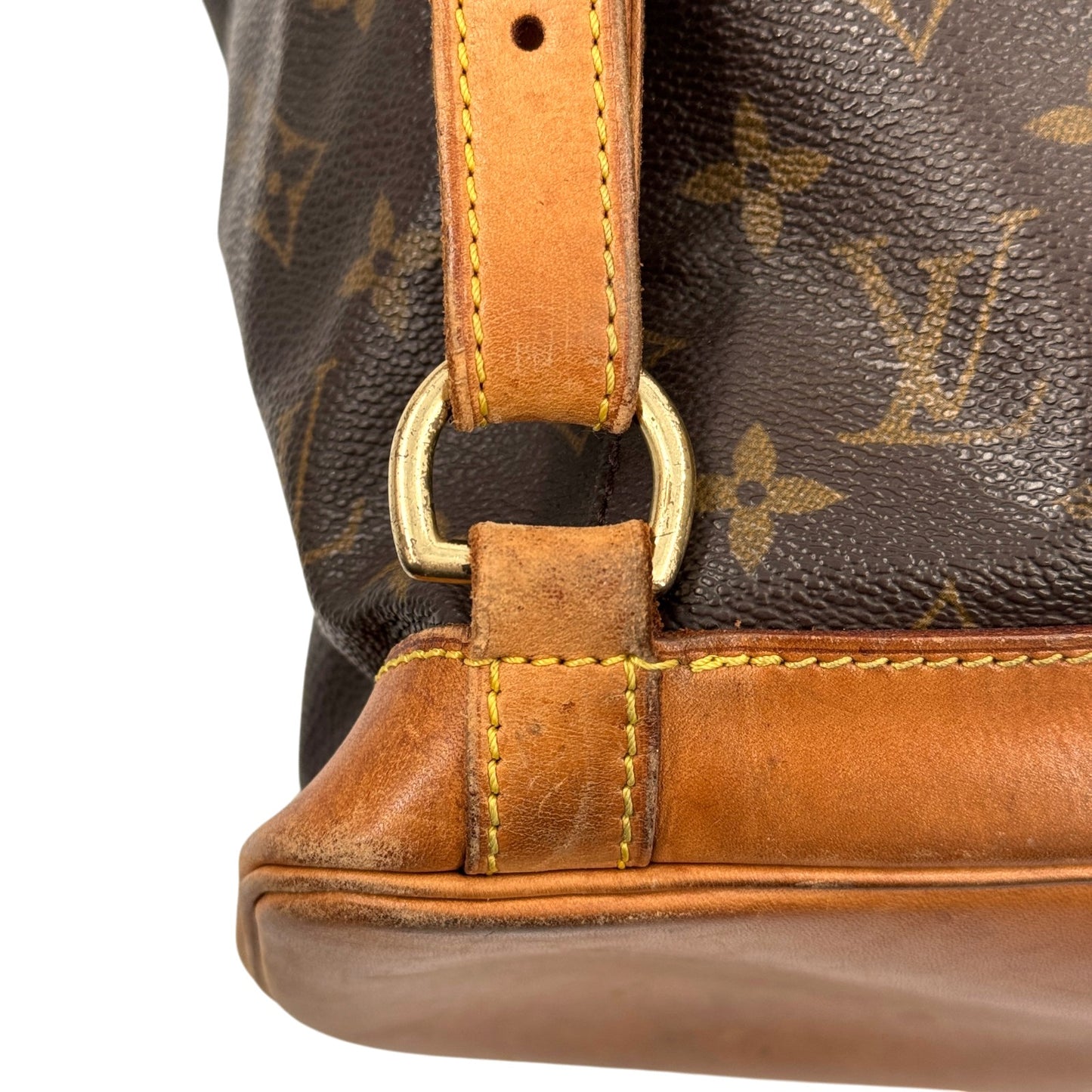 LOUIS VUITTON モンスリGM モノグラムキャンバス ブラウン リュックサック M51135
