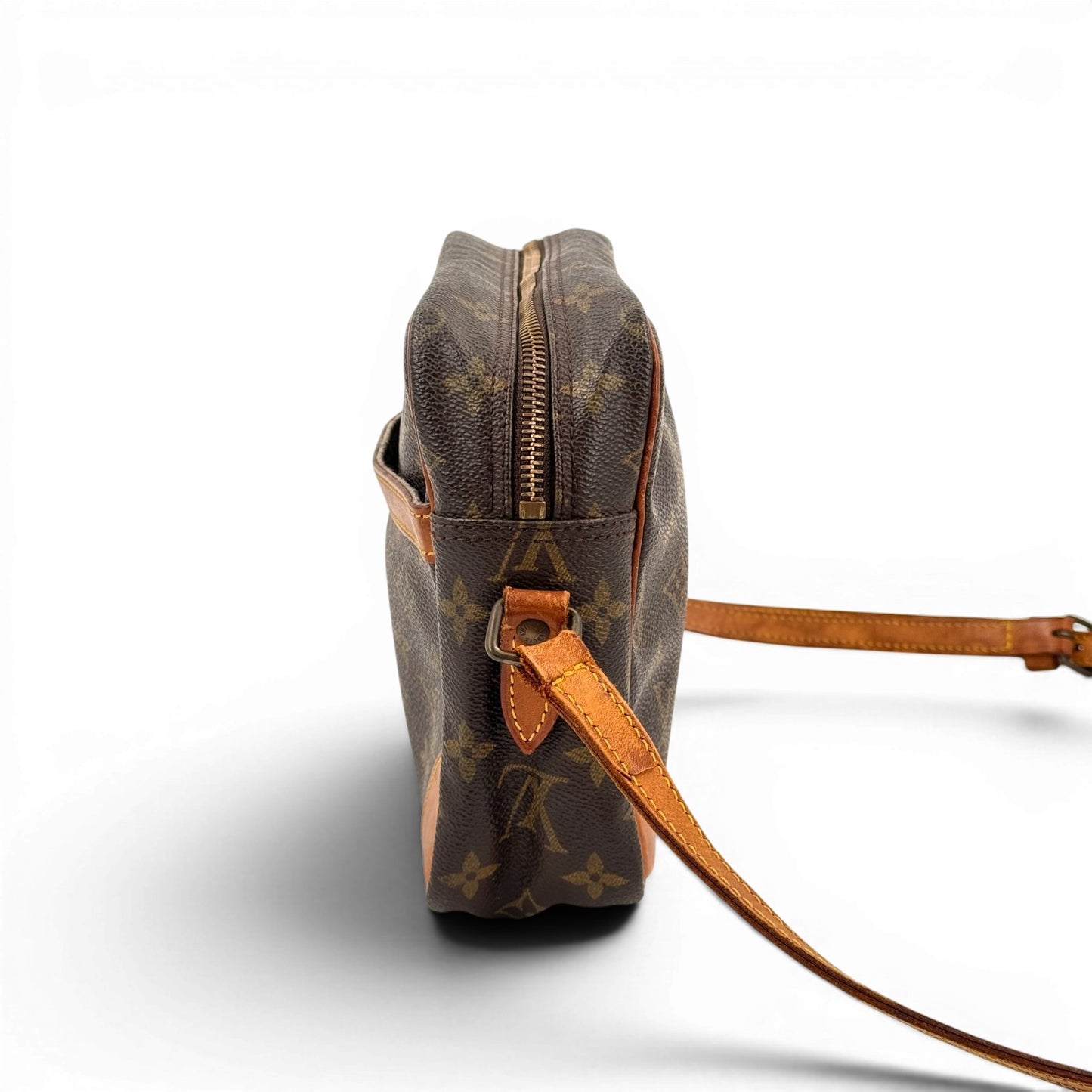 LOUIS VUITTON トロカデロ 27 モノグラム ブラウン 旧型 ショルダーバッグ M51274