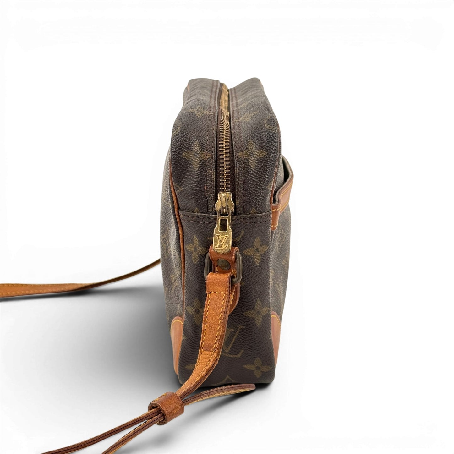 LOUIS VUITTON トロカデロ 27 モノグラム ブラウン 旧型 ショルダーバッグ M51274