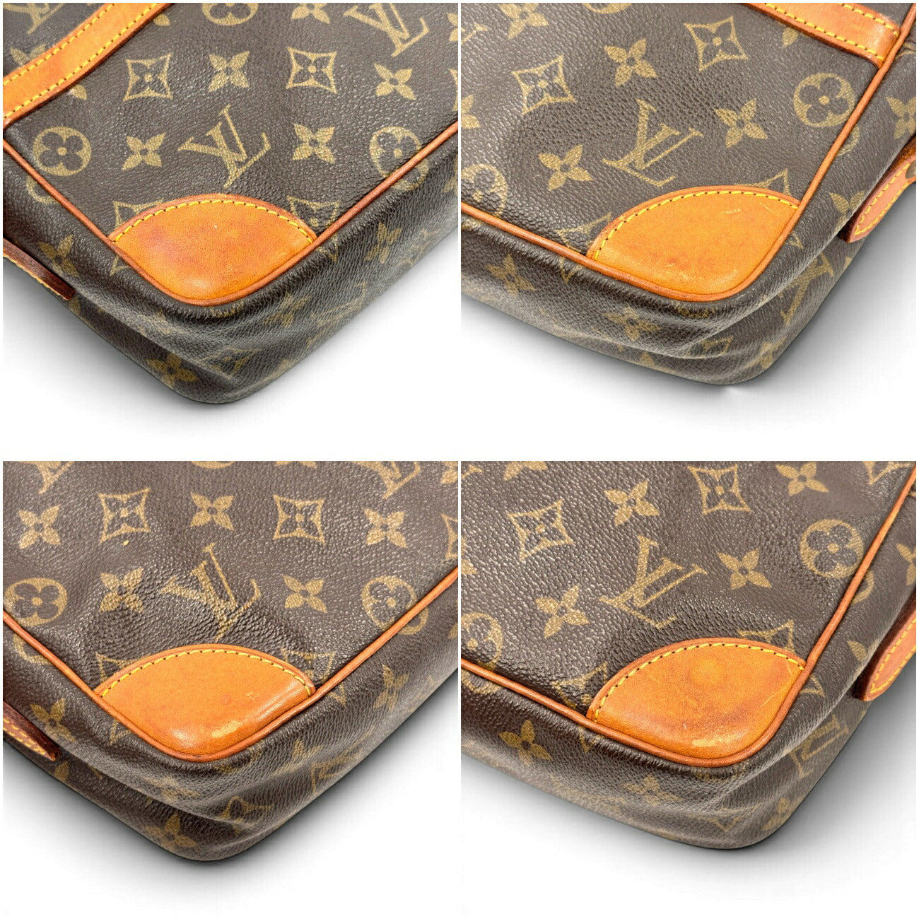 LOUIS VUITTON トロカデロ 27 モノグラム ブラウン 旧型 ショルダーバッグ M51274