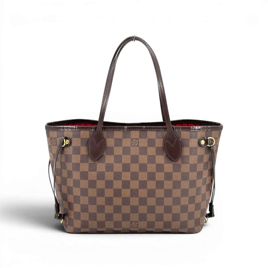 LOUIS VUITTON ダミエ・エベヌ ネヴァーフルPM トートバッグ M51109