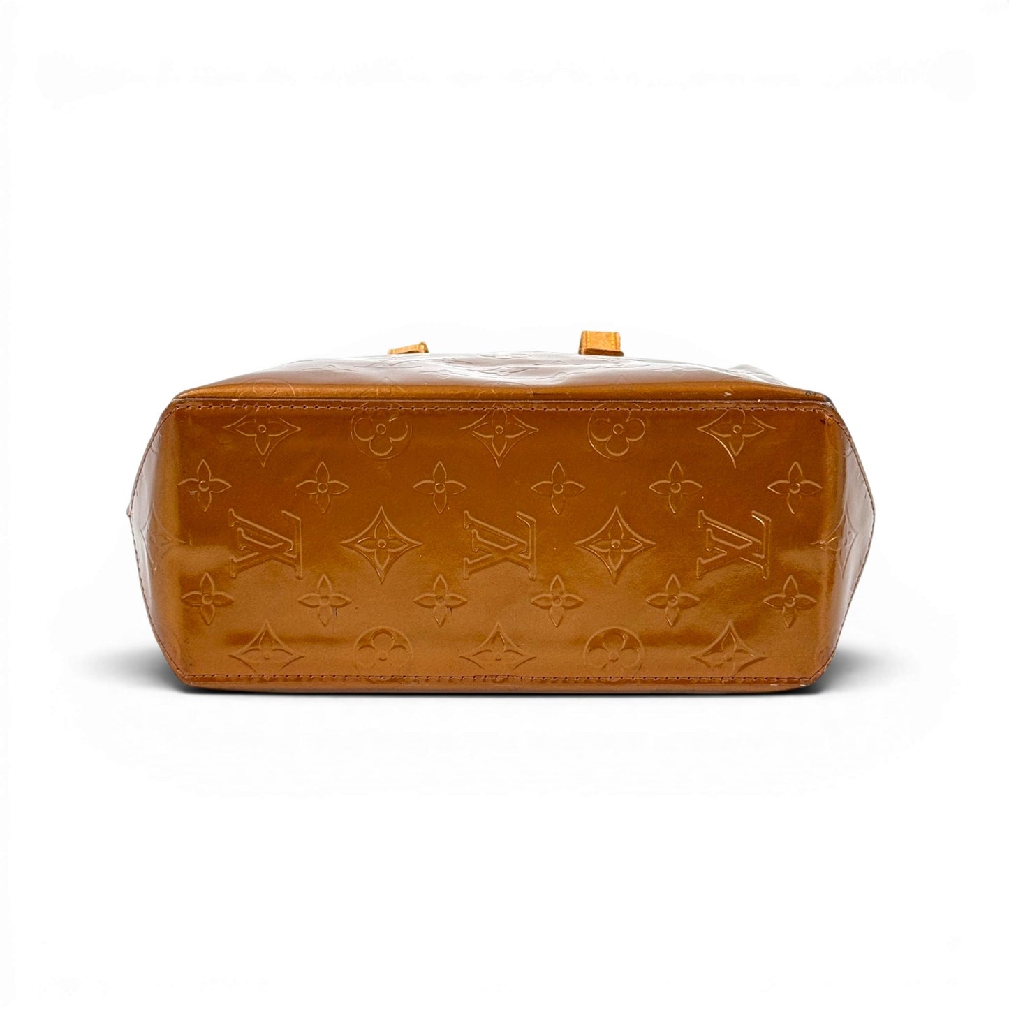 LOUIS VUITTON リードPM ヴェルニ ブロンズ ハンドバッグ M91145 Y2K
