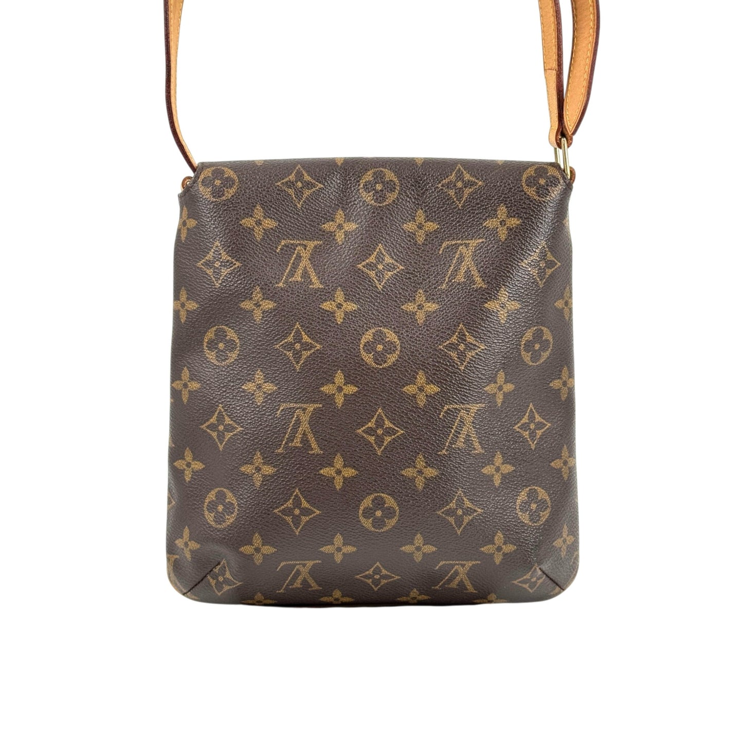 LOUIS VUITTON ミュゼット モノグラムキャンバス ブラウン ショルダーバッグ M51256