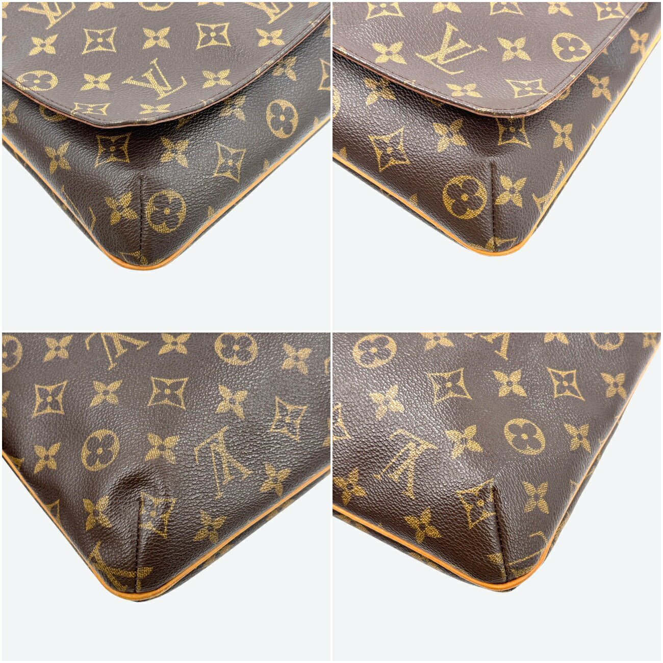 LOUIS VUITTON ミュゼット モノグラムキャンバス ブラウン ショルダーバッグ M51256