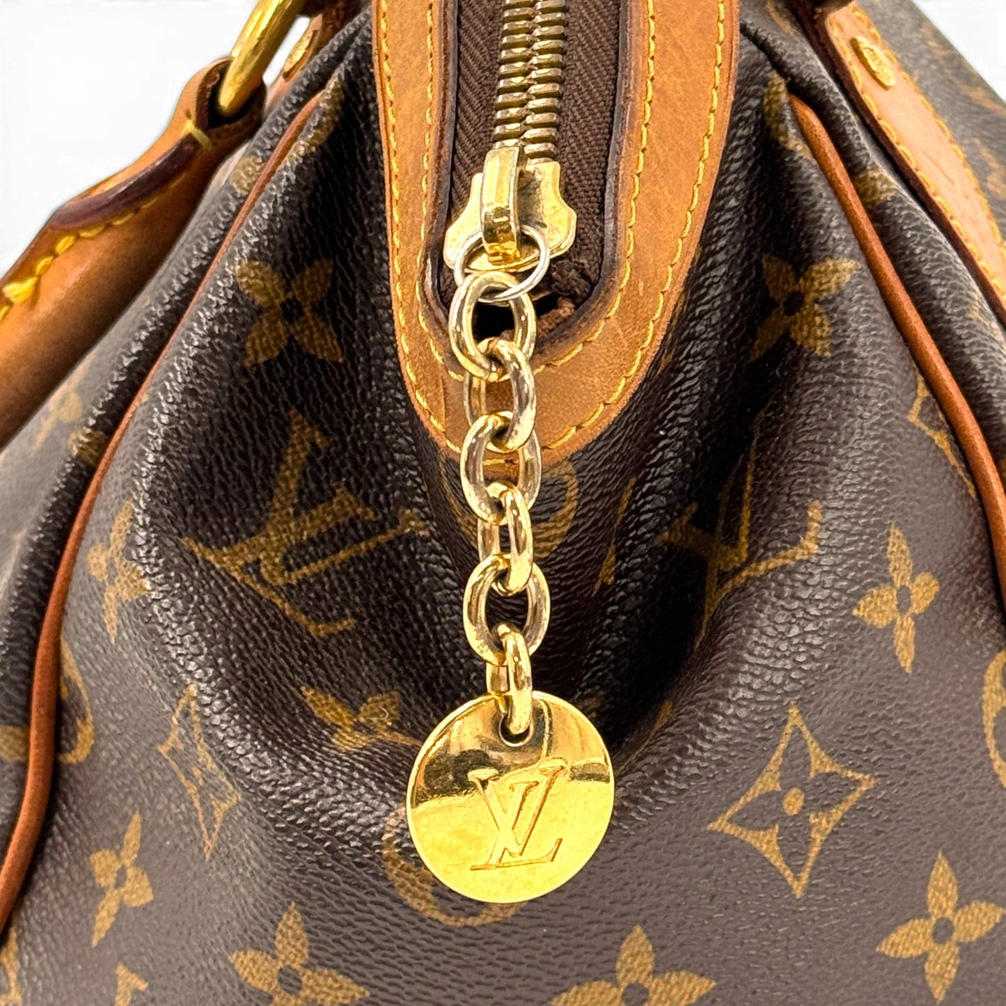LOUIS VUITTON ティヴォリPM モノグラムキャンバス ハンドバッグ 旧型 M40143