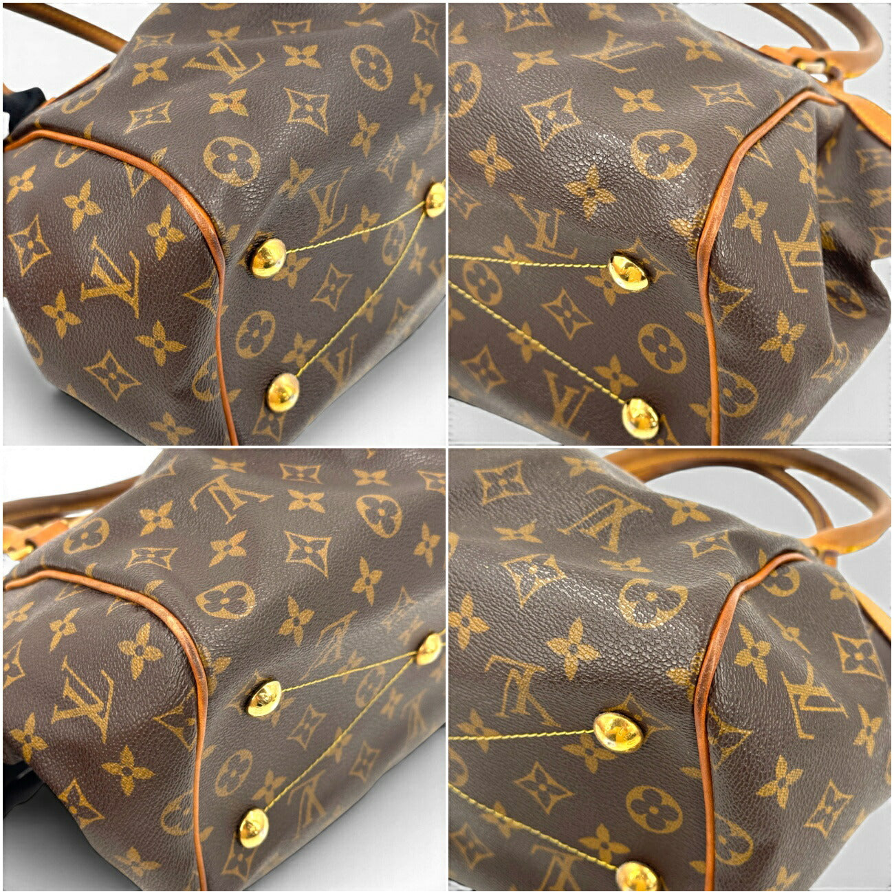 LOUIS VUITTON ティヴォリPM モノグラムキャンバス ハンドバッグ 旧型 M40143