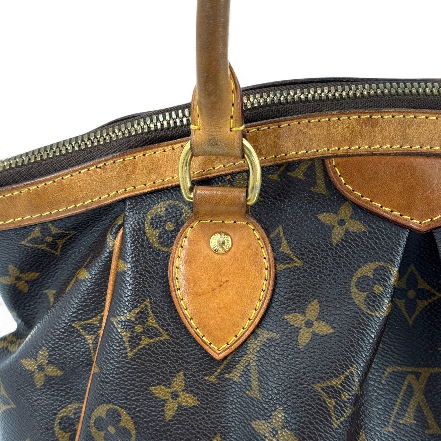 LOUIS VUITTON ティヴォリPM モノグラムキャンバス ハンドバッグ 旧型 M40143