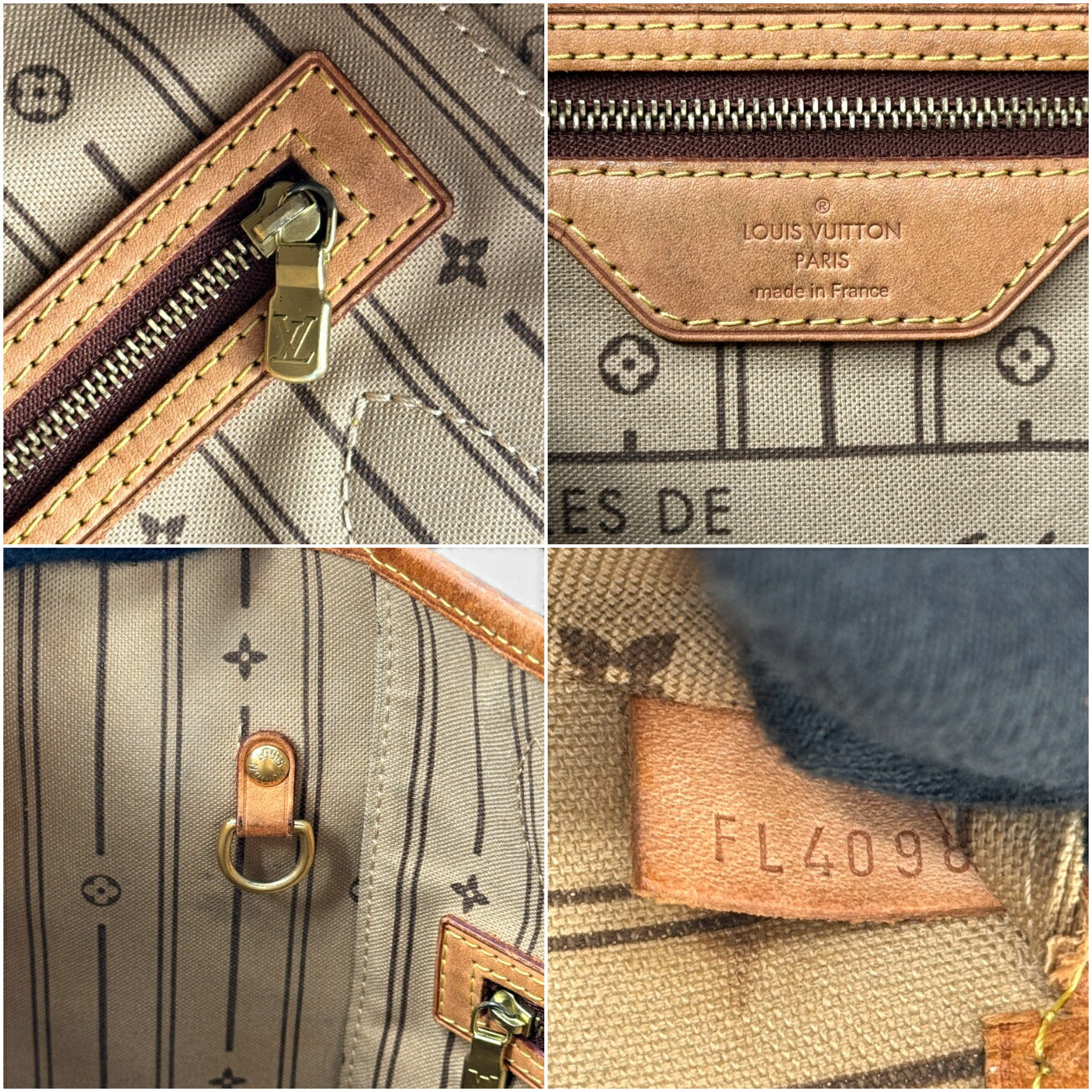 LOUIS VUITTON ネヴァーフルPM モノグラム ブラウン トートバッグ M40155