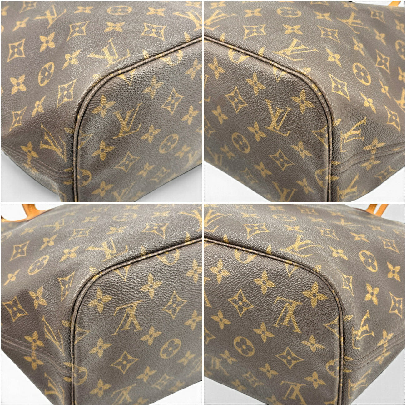LOUIS VUITTON ネヴァーフルPM モノグラム ブラウン トートバッグ M40155