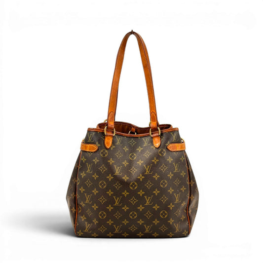 LOUIS VUITTON バティニョール ホリゾンタル モノグラムキャンバス トートバッグ M51154