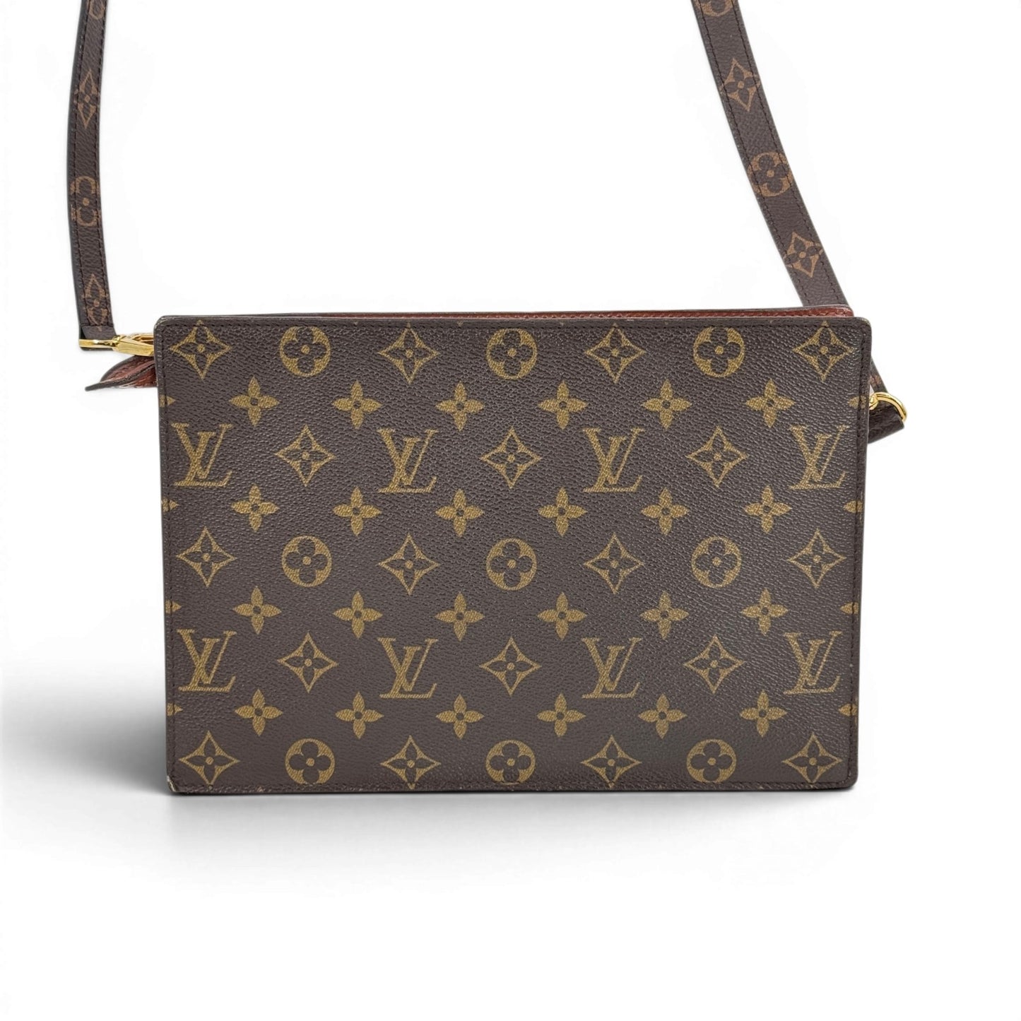 LOUIS VUITTON アンギャン モノグラム ブラウン ショルダーバッグ M51205