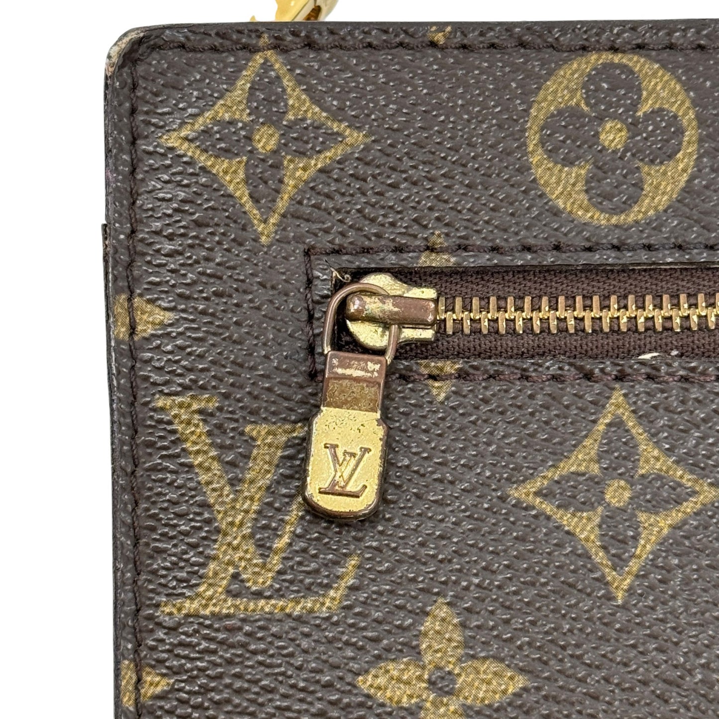 LOUIS VUITTON アンギャン モノグラム ブラウン ショルダーバッグ M51205
