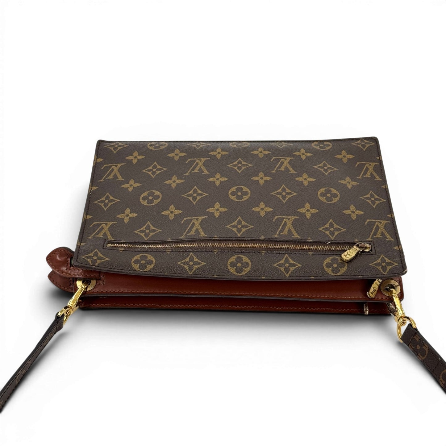 LOUIS VUITTON アンギャン モノグラム ブラウン ショルダーバッグ M51205