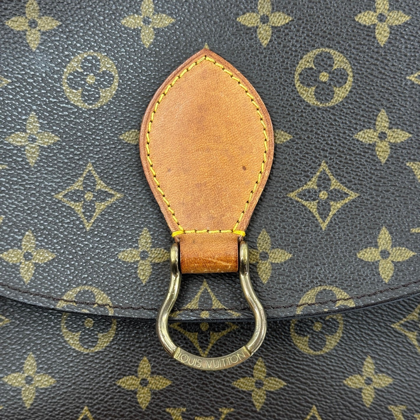 LOUIS VUITTON サンクルーGM モノグラムキャンバス ブラウン ショルダーバッグ M51242