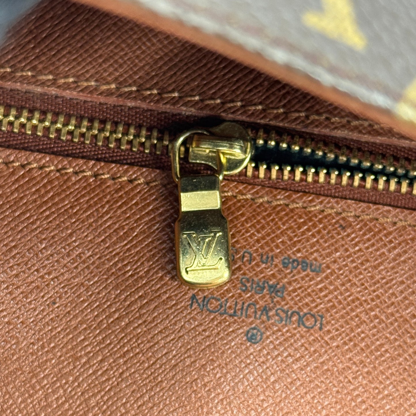 LOUIS VUITTON サンクルーGM モノグラムキャンバス ブラウン ショルダーバッグ M51242