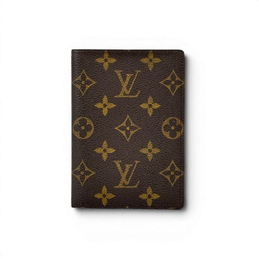 LOUIS VUITTON クーベルチュール モノグラム キャンバス パスポートケース M60180