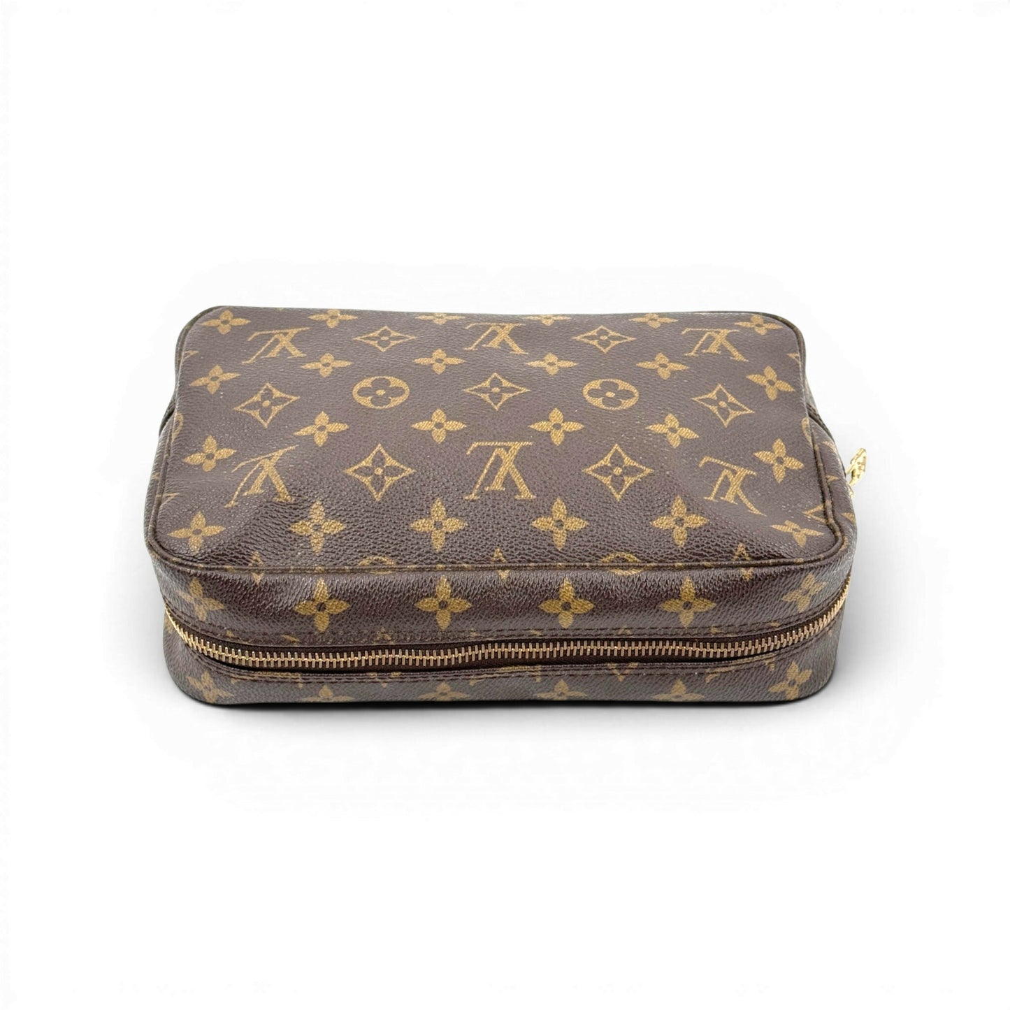 LOUIS VUITTON トゥルース トワレット23 モノグラム ブラウン セカンドバッグ M47524