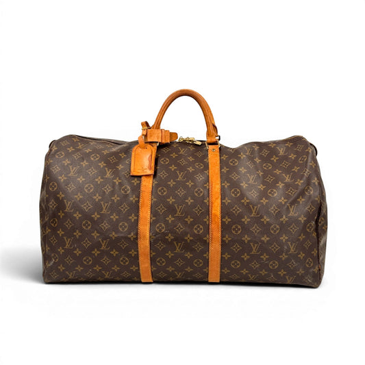 LOUIS VUITTON キーポル60 モノグラムキャンバス ボストンバッグ M41422