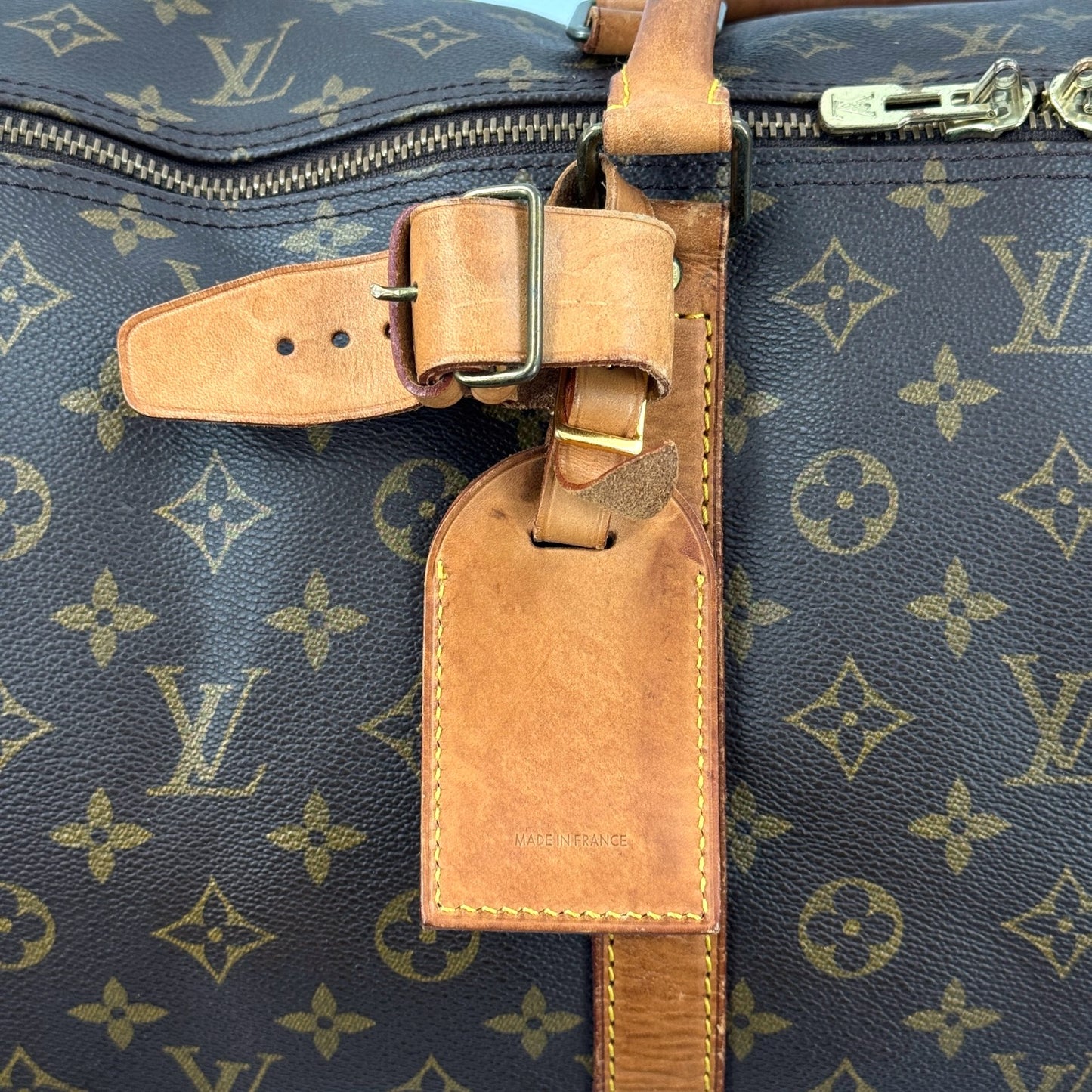 LOUIS VUITTON キーポル60 モノグラムキャンバス ブラウン ボストンバッグ M41422