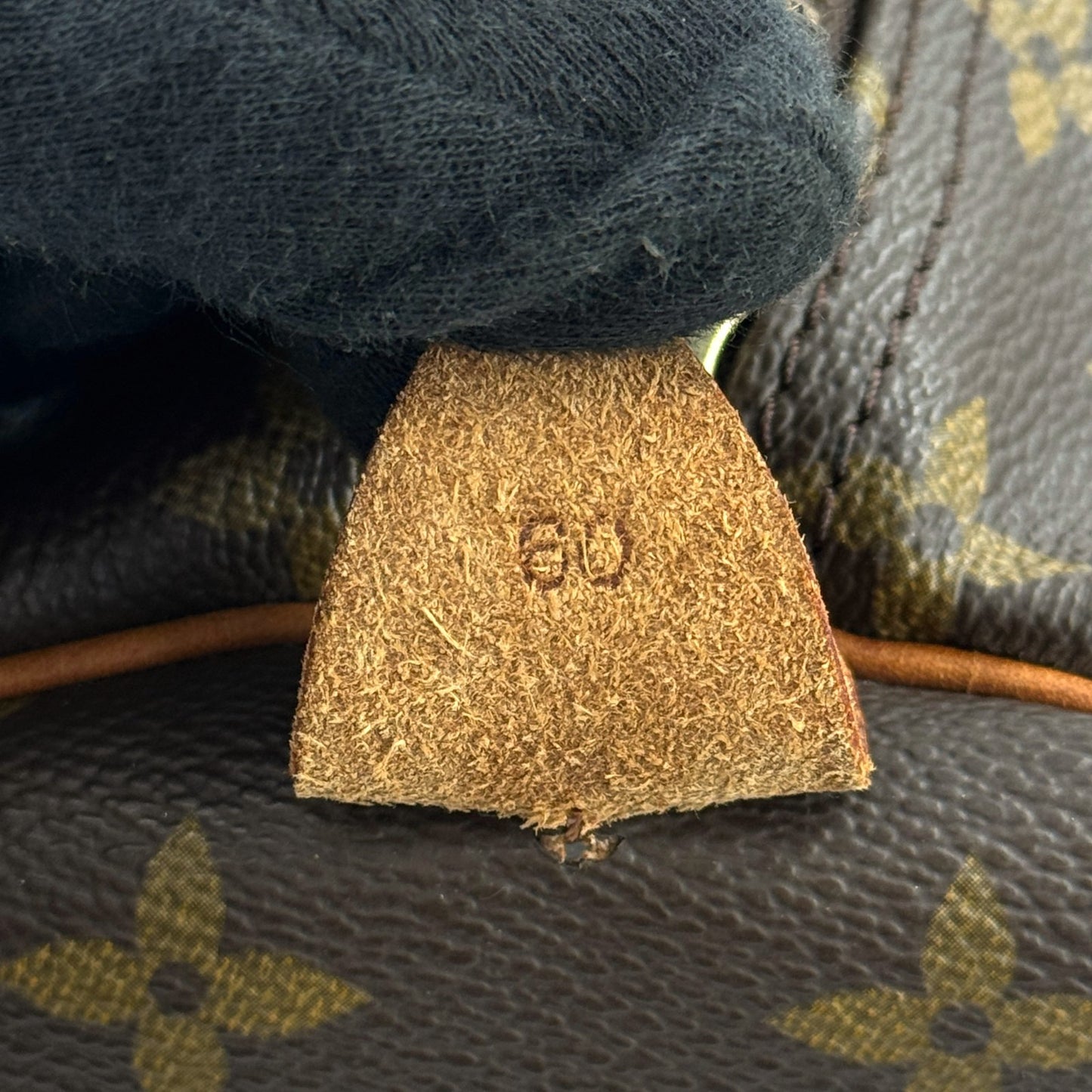 LOUIS VUITTON キーポル60 モノグラムキャンバス ブラウン ボストンバッグ M41422