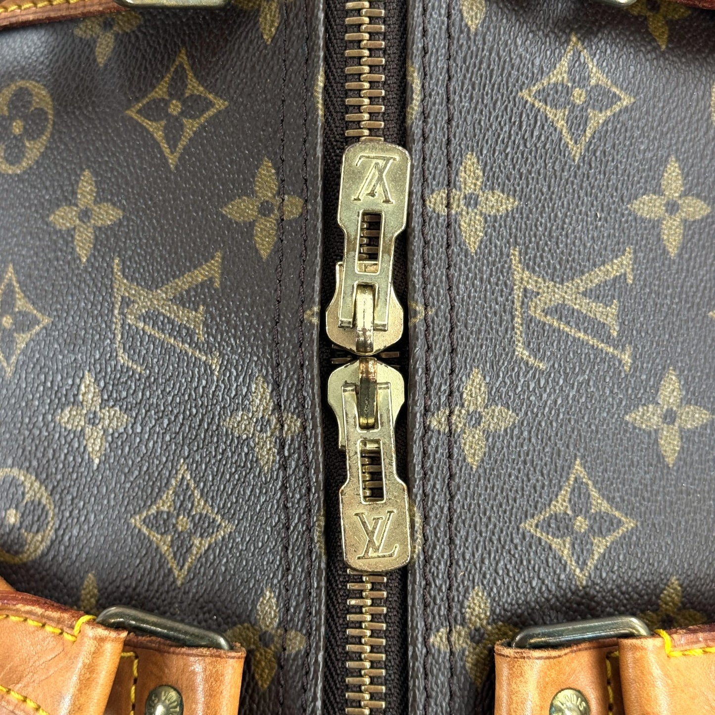 LOUIS VUITTON キーポル60 モノグラムキャンバス ブラウン ボストンバッグ M41422