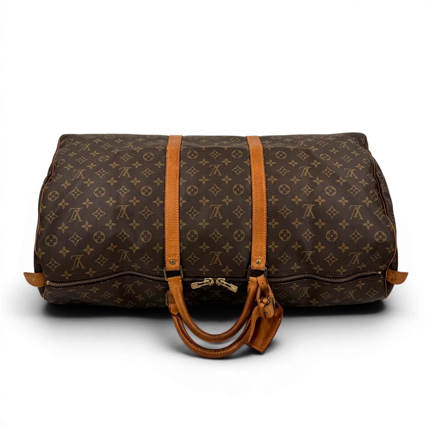 LOUIS VUITTON キーポル60 モノグラムキャンバス ブラウン ボストンバッグ M41422