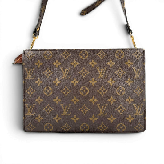 LOUIS VUITTON アンギャン モノグラム ブラウン ショルダーバッグ M51205