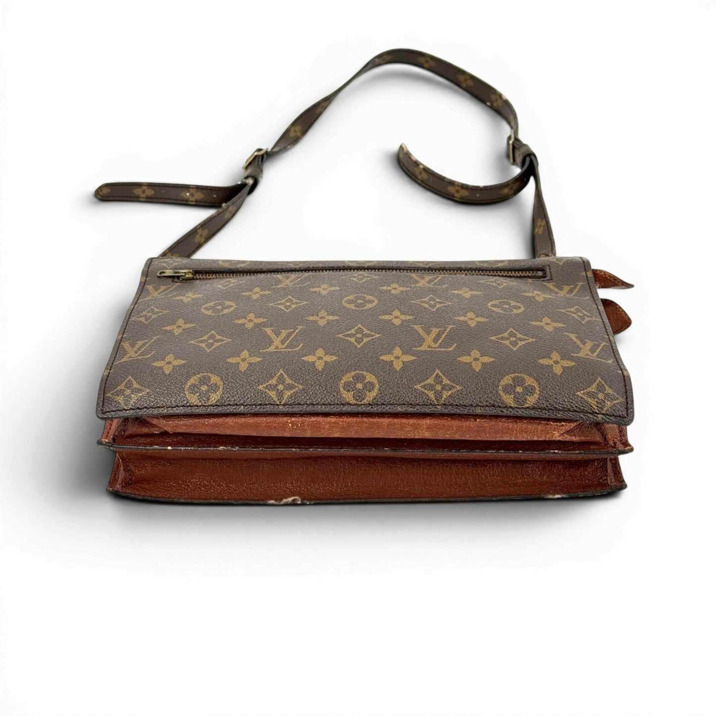 LOUIS VUITTON アンギャン モノグラム ブラウン ショルダーバッグ M51205